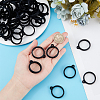 Gorgecraft 60Pcs Anti-Lost Silicone Pendant SIL-GF0001-48-3