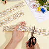 5Yards Polyester Lace Ribbon OCOR-ME0001-89B-3