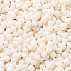 Rubberized Style Glass Seed Beads SEED-Z003-01J-3