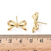 Brass Stud Earring Findings KK-D504-02G-3