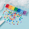 700Pcs 7 Colors Eco-Friendly Handmade Polymer Clay Beads CLAY-YW0001-39-6