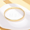 Brass Plain Bangles BJEW-C140-30G-2