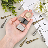 DIY Bolo Tie End Making Finding Kit FIND-FH0005-93-4