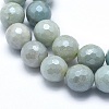 Natural Amazonite Beads Strands G-O164-02-6mm-4