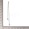 Brass Micro Pave Clear Cubic Zirconia Big Pendants KK-G510-07P-3