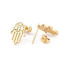 304 Stainless Steel Studs Earrings EJEW-M208-13G-2