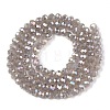 Electroplate Glass Beads Strands EGLA-A044-J4mm-B10-3