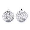 Non-Tarnish 201 Stainless Steel Pendants STAS-N098-200P-1