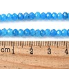 Dyed Natural Malaysia Jade Rondelle Beads Strands X-G-E316-2x4mm-58-2