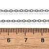 Non-Tarnish 304 Stainless Steel Cable Chain Necklace X-STAS-T040-PJ204-50-3