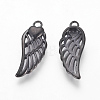 316 Surgical Stainless Steel Pendants STAS-P225-106B-2