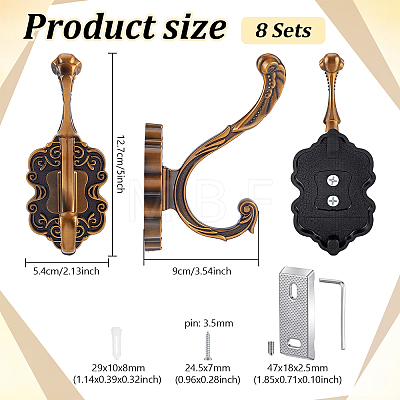8Bags Aluminum Drawer Pull Handles AJEW-WA0003-26-1