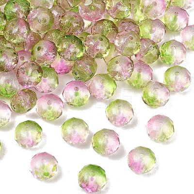 Two-Tone Transparent Acrylic Beads AC-CBAE44E-01A-05-1