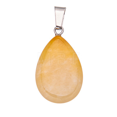 Natural Topaz Jade Pendants PW-WGF34F4-07-1