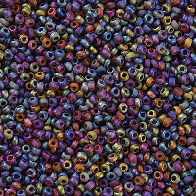 12/0 Grade A Round Glass Seed Beads SEED-Q010-M554-1