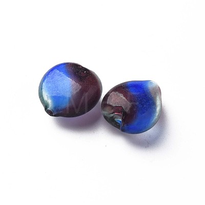 Transparent Handmade Blown Glass Globe Beads GLAA-T012-43-1