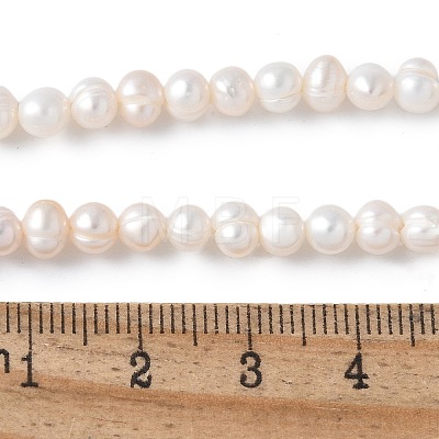 Natural Cultured Freshwater Pearl Beads Strands PEAR-I007-07H-01A-1