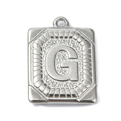 Anti-Tarnish 304 Stainless Steel Pendants STAS-U033-01P-G-1