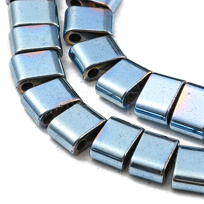 Electroplated Non-magnetic Synthetic Hematite Beads Strands G-C106-B02-03B-1