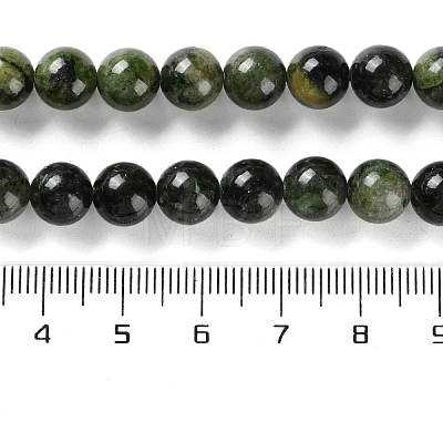 Natural Green Diopside Beads Strands G-NH0031-01B-1