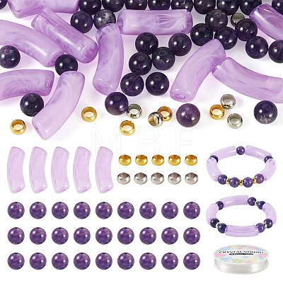 51Pcs DIY Bracelets Making Kit DIY-TA0014-98-1