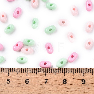 Opaque Acrylic Beads MACR-T048-02M-11-1