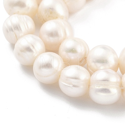 Natural Cultured Freshwater Pearl Beads Strands PEAR-C003-15E-1