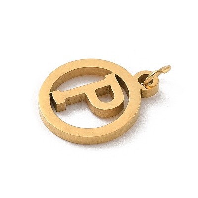 304 Stainless Steel Charms
with Jump Ring LS-STAS-R001-02G-P-1
