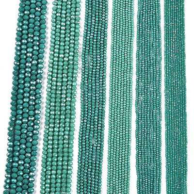 Electroplate Glass Beads Strands LS-EGLA-A044-P2mm-A31-1