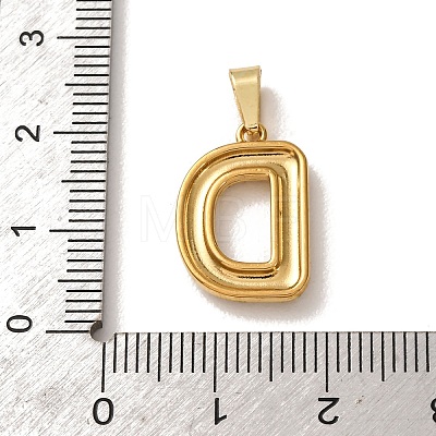 304 Stainless Steel Micro Pave Clear Cubic Zirconia Pendants CU-CBA703A-05G-D-1