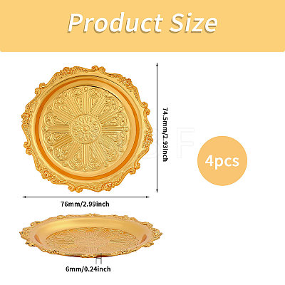 Iron Jewelry Display Plates AJEW-WH0410-259B-01-1