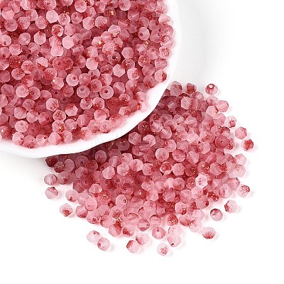 Frosted Glass Seed Beads SEED-N012-01J-1