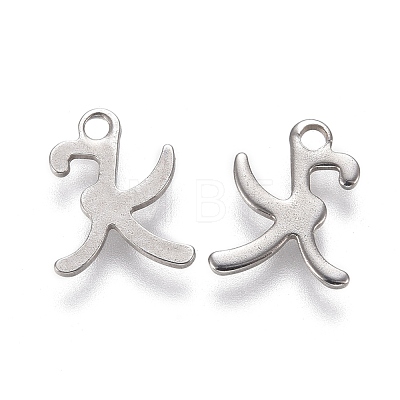304 Stainless Steel Charms X-STAS-L232-117K-P-1