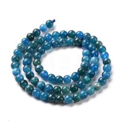 Natural Apatite Beads Strands G-J373-21-5.5mm-01-1