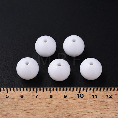 Opaque Acrylic Beads X-MACR-S370-C16mm-01-1