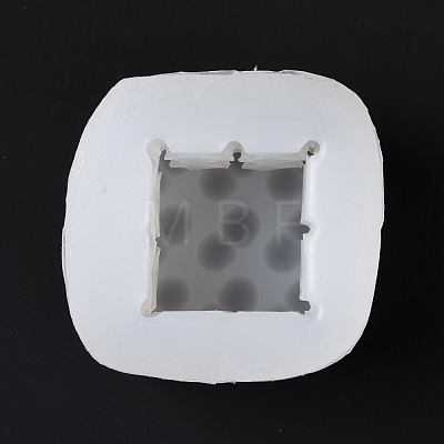 Heart-shaped Cube Candle Food Grade Silicone Molds DIY-D071-01-1