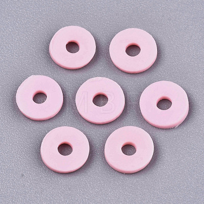 Handmade Polymer Clay Beads CLAY-Q251-4.0mm-92-1