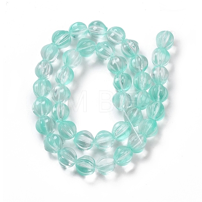 Transparent Glass Beads Strands GLAA-F114-02B-06-1