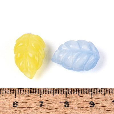 Opaque Imitation Cat Eye Resin Beads RESI-T060-34M-1