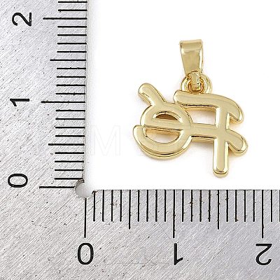 Brass Pendants LS-KK-Z123-22G-01-1