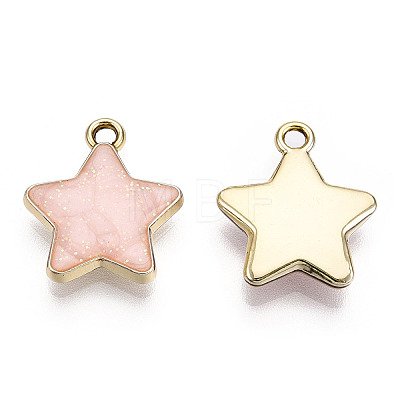 Alloy Enamel Pendants ENAM-T011-206-1