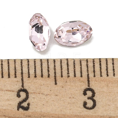 Glass Rhinestone Cabochons RGLA-L029-17B-223-1