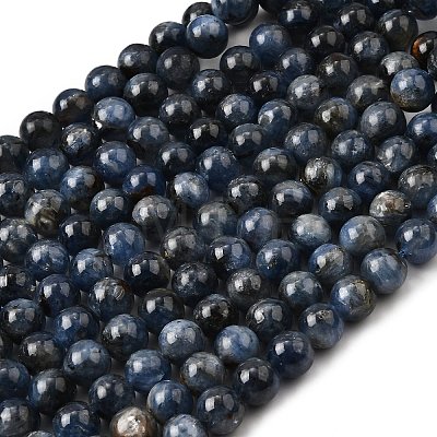 Natural Kyanite/Cyanite/Disthene Beads Strands G-G272-A01-10mm-1