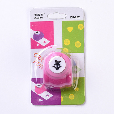 Plastic Craft Punch Sets for Scrapbooking & Paper Crafts LS-AJEW-G021-02-1