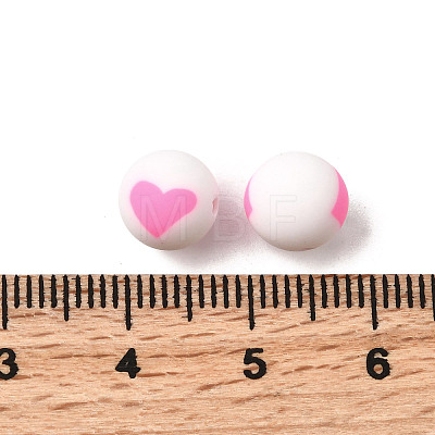 Handmade Polymer Clay Beads CLAY-I011-01B-02-1