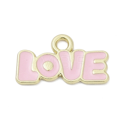 Valentine's Day Alloy Enamel Pandants PALLOY-V001-06C-1