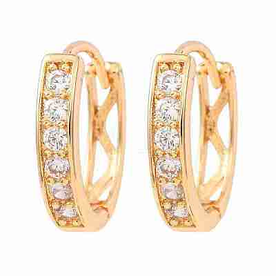 Women's Brass Earrings KK-CBA8EB2-15G-1