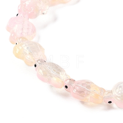 Transparent Glass Enamel Beads Strands GLAA-B021-06K-1