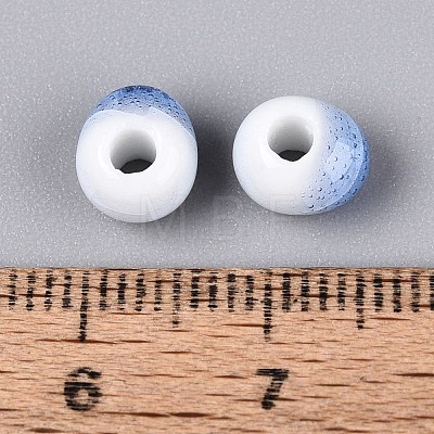 Handmade Porcelain Beads PORC-Q006-06B-1