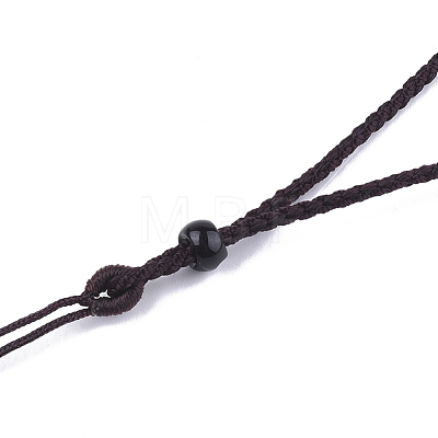 Nylon Cord Necklace Making X-MAK-T005-21B-1